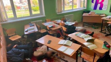 Kazan School Shooting Classroom Original Without Blur