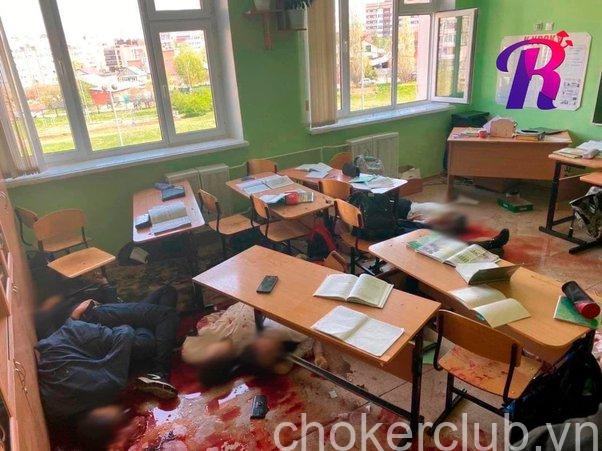 Kazan School Shooting Classroom Original Without Blur