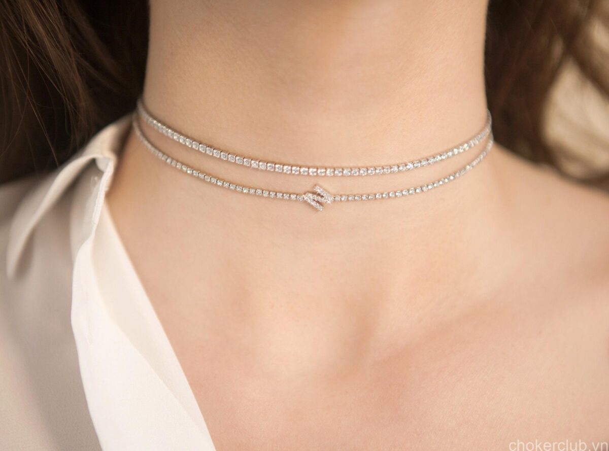 Versatility And Layering: Styling Options With Initial Choker Necklace