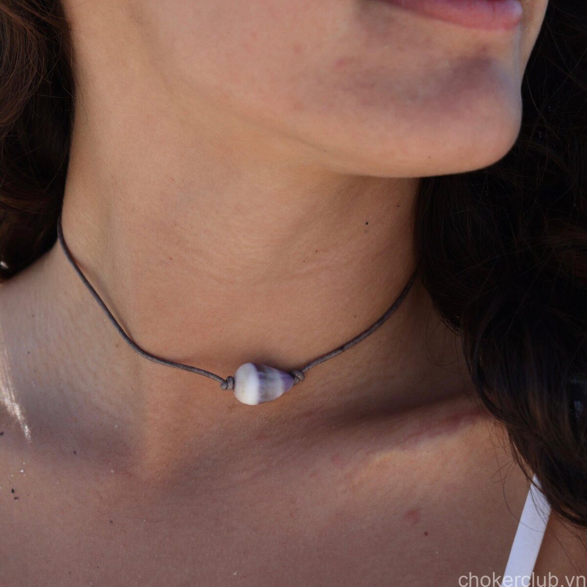 How To Make Your Own Shell Choker Necklace At Home