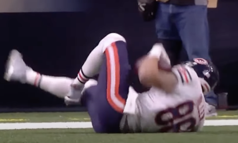 The Heartbreaking Zak Zinter Knee Injury Video