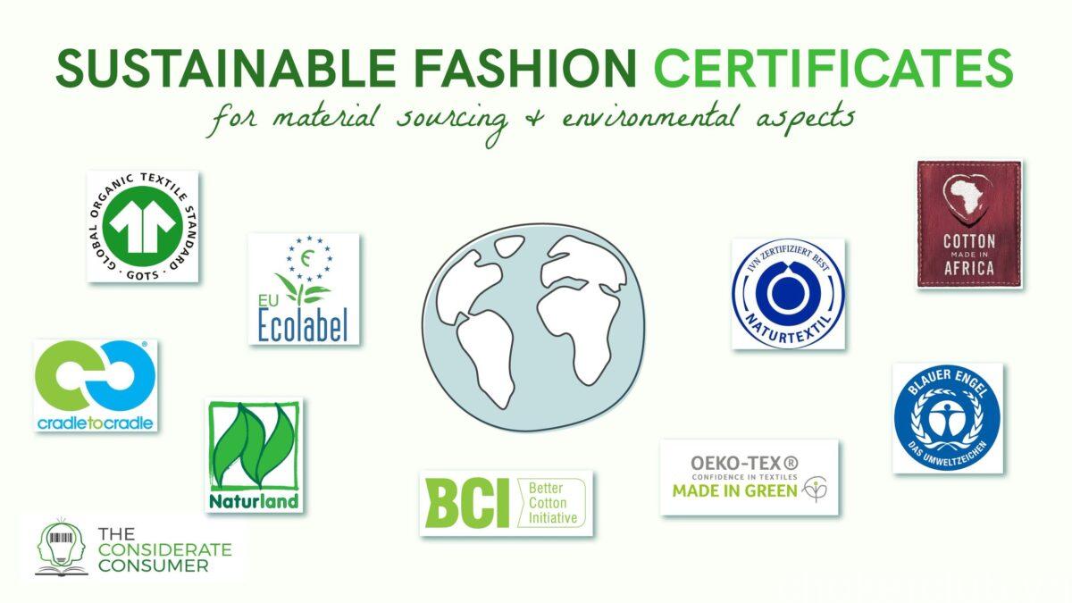 Criteria And Standards For Sustainable Fashion Certifications