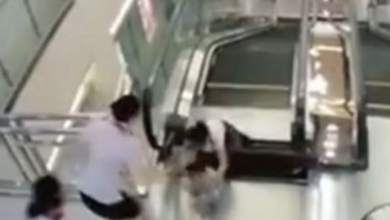Escalator Incident 2015 Footage In China No Blur Original