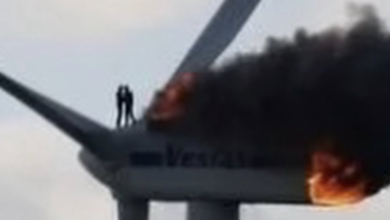 Two Engineers On Wind Turbine Accident Video Original