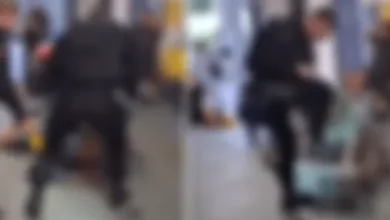 Manchester Airport Police Incident Video